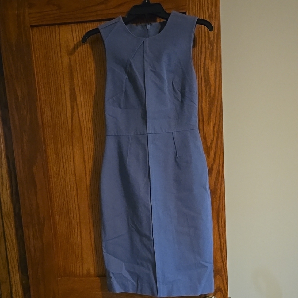 Banana Republic Classic Blue Midi Dress